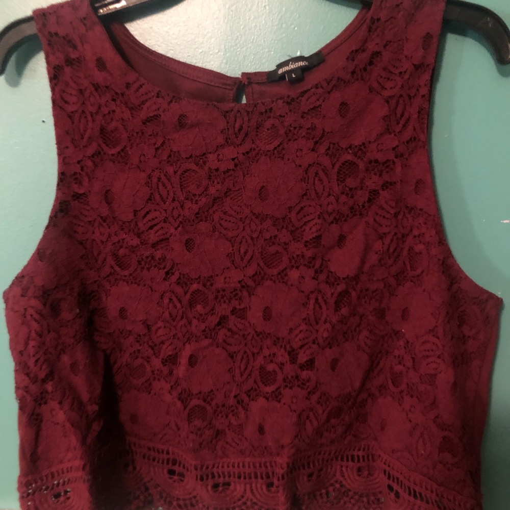 Ambiance Crop Tank Top